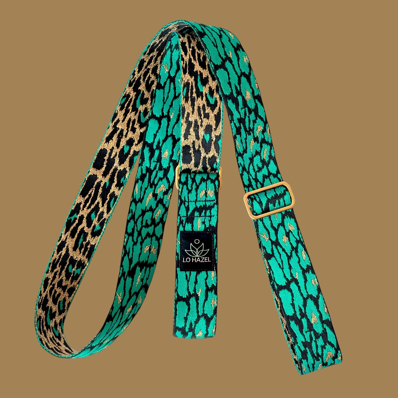 Leopard Yoga Mat Strap *Metallic