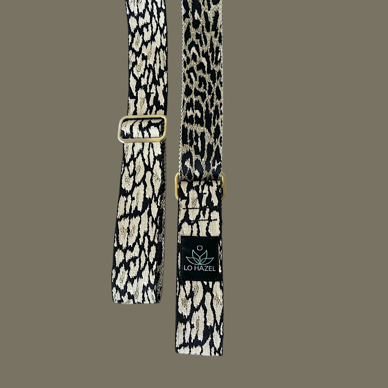 Leopard Yoga Mat Strap *Metallic