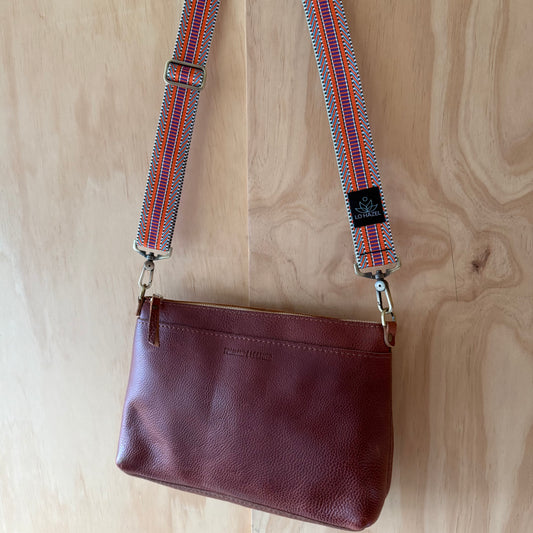 Railroad Crossbody Bag Strap