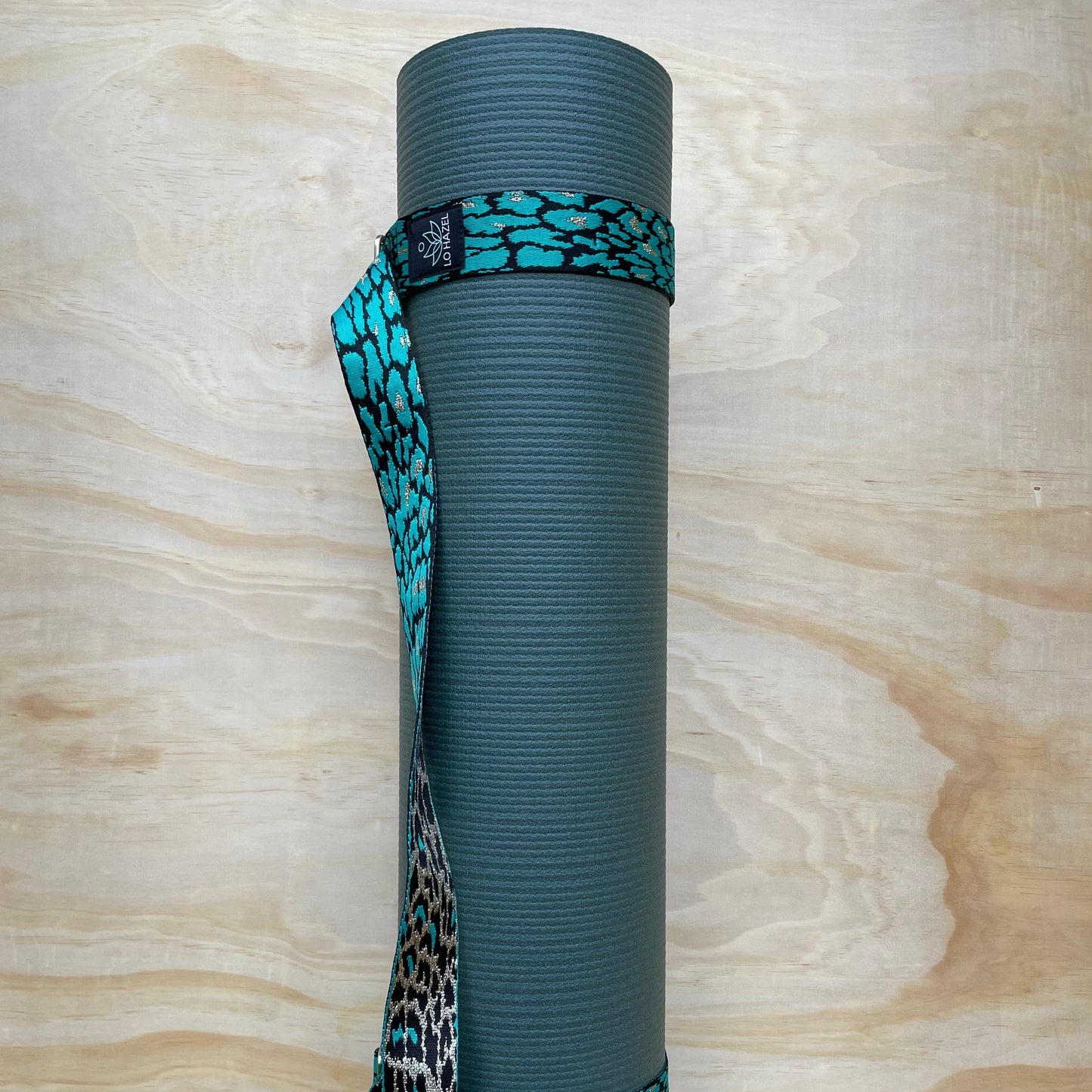 Leopard Yoga Mat Strap *Metallic