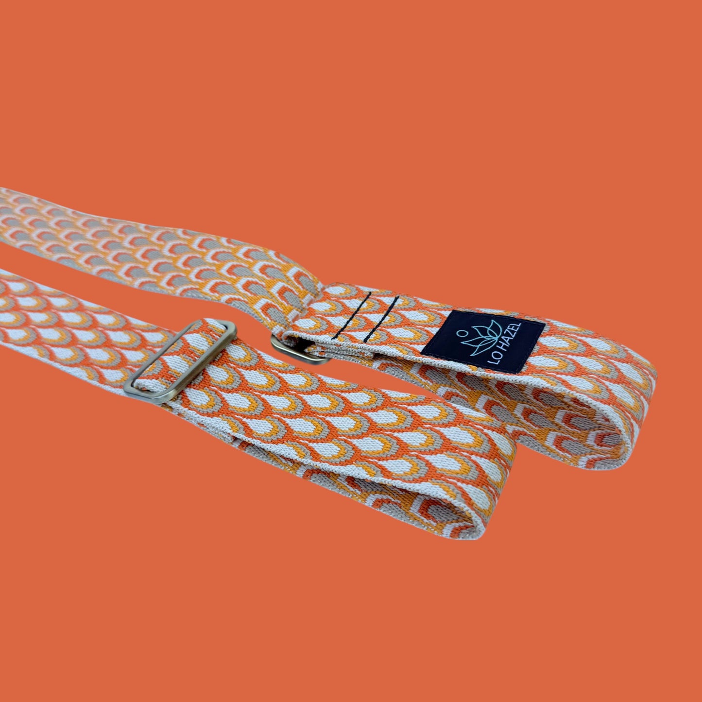 Peacock Feathers Secure Fit Yoga Mat Strap