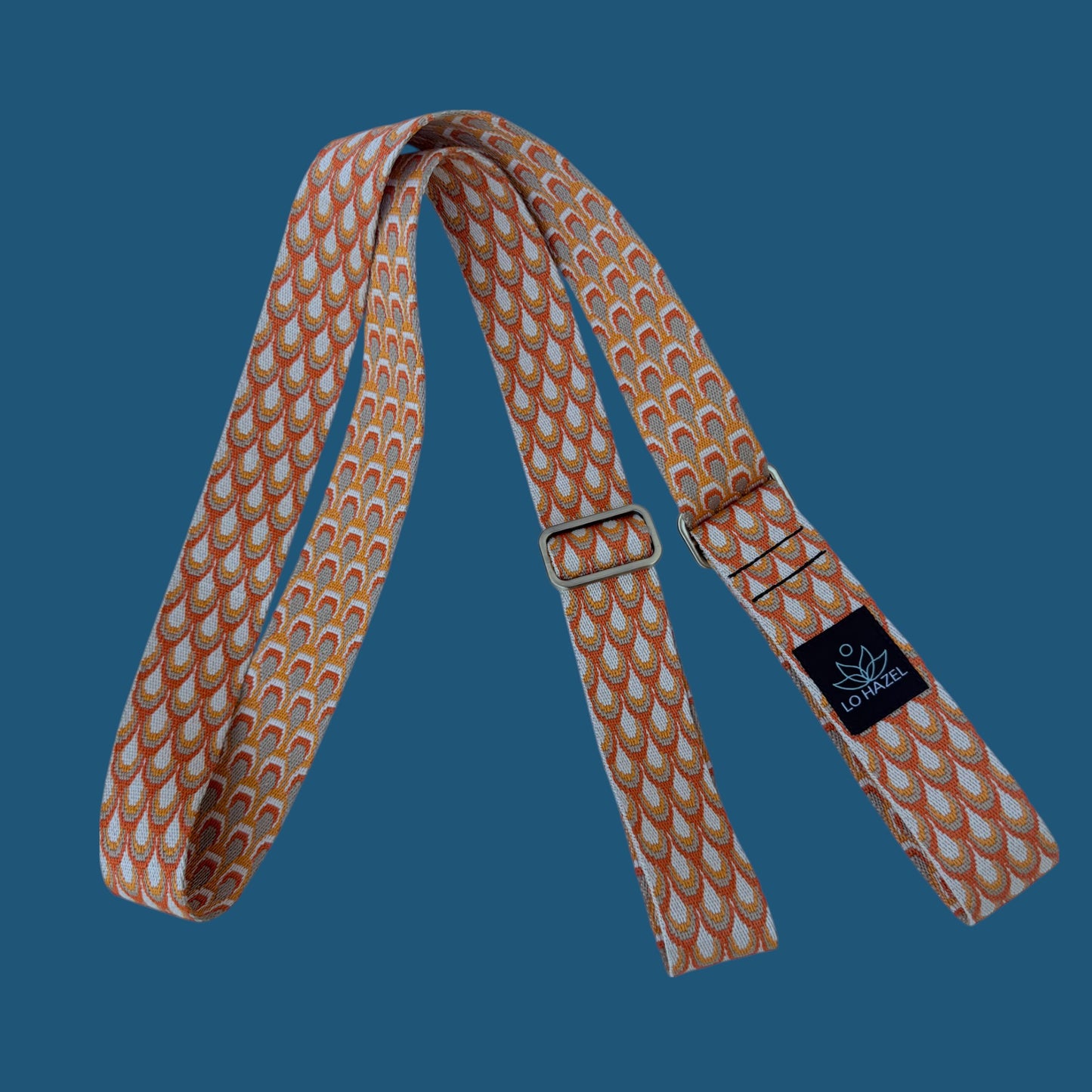Peacock Feathers Secure Fit Yoga Mat Strap