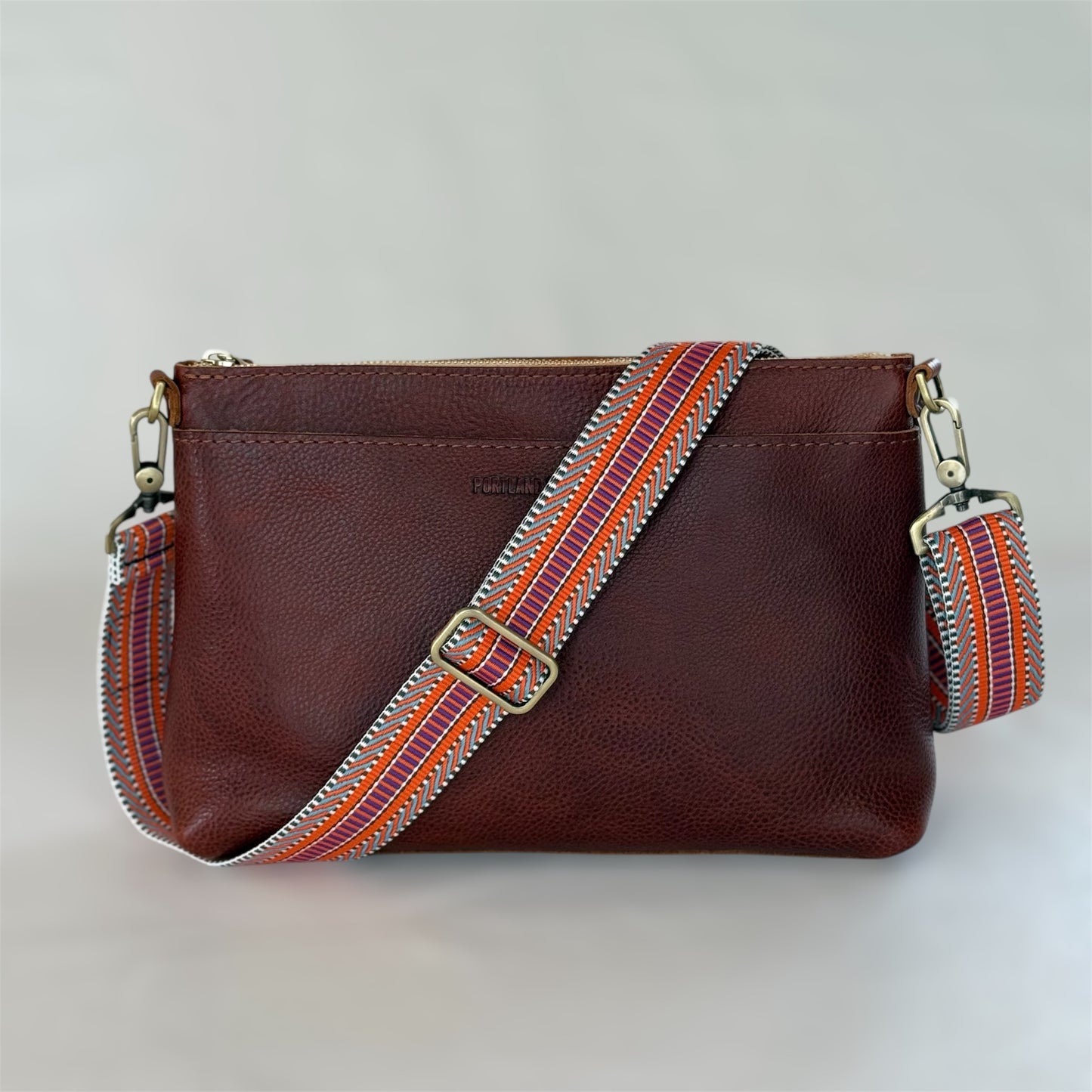 Railroad Crossbody Bag Strap