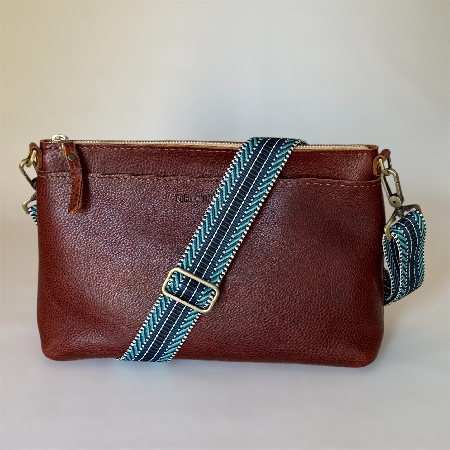 Railroad Crossbody Bag Strap