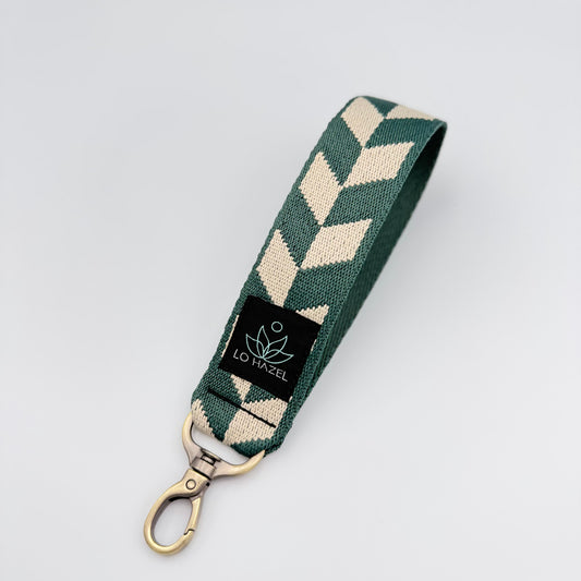 Elvish Braid Keychain Wristlet