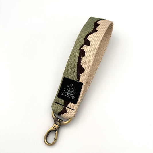 Mountains Keychain Wristlet