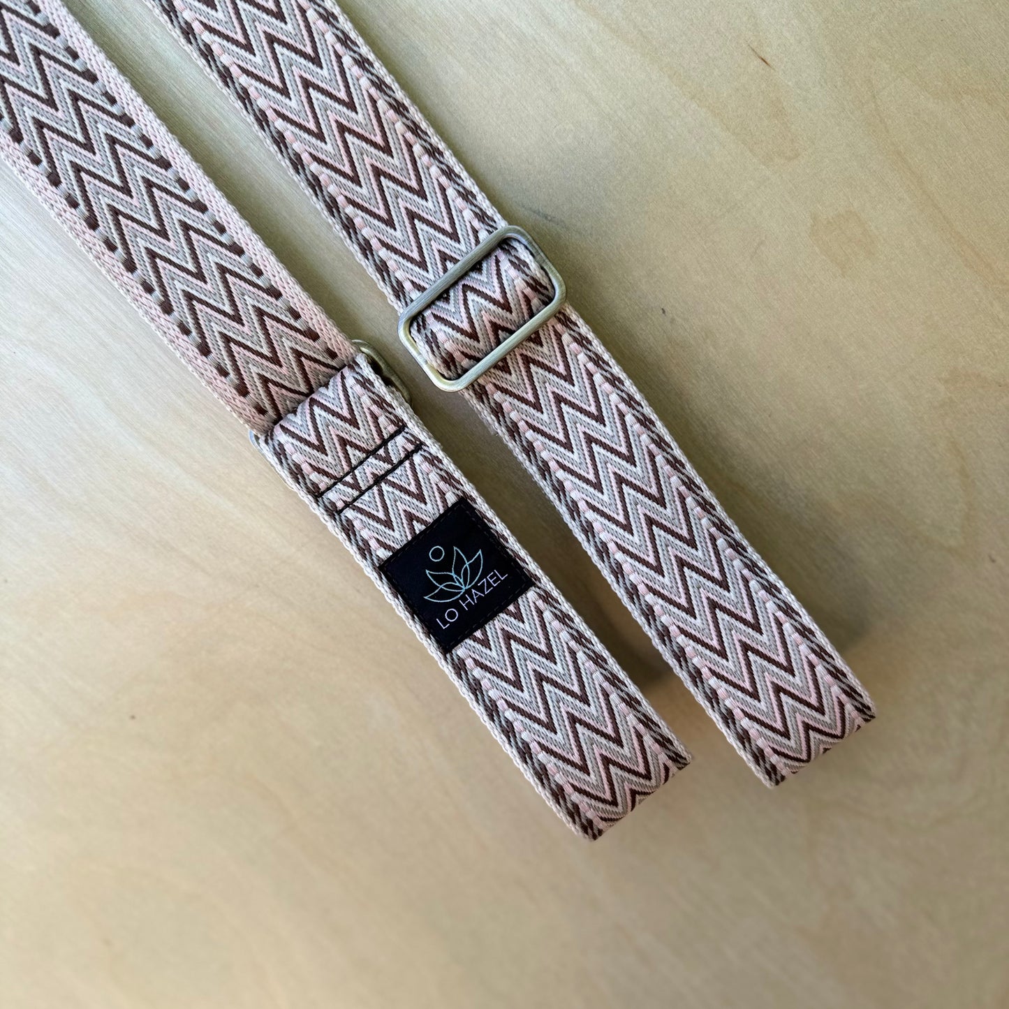 Zig Zag Secure Fit Yoga Mat Strap