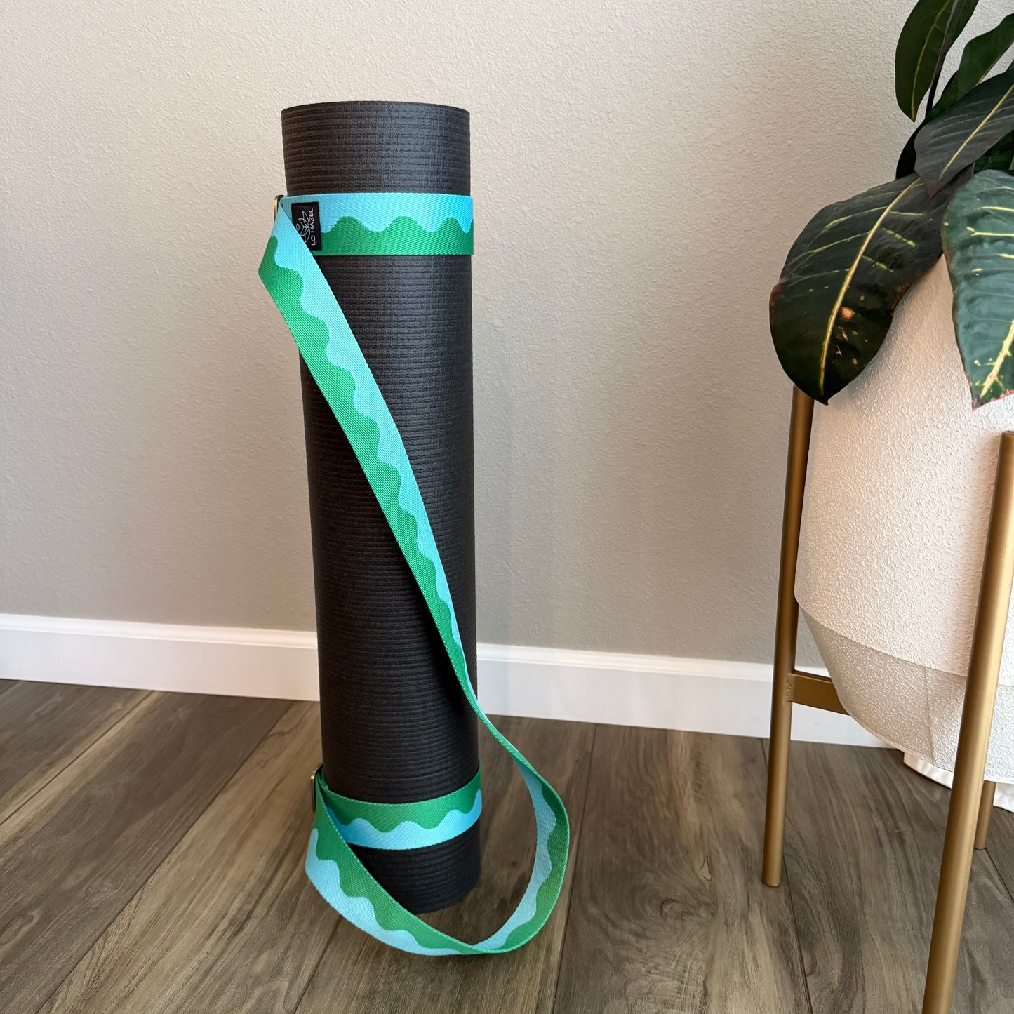 Sine Me Up Secure Fit Yoga Mat Strap