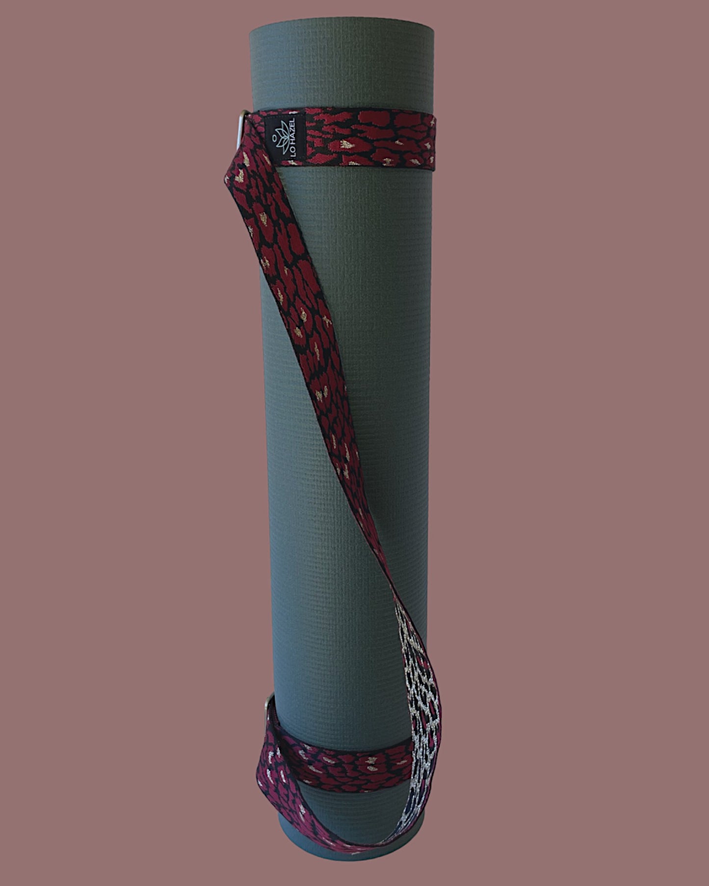 Leopard Yoga Mat Strap