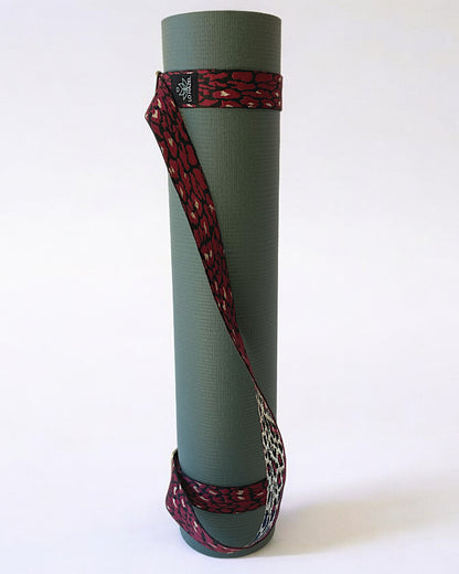 Leopard Yoga Mat Strap