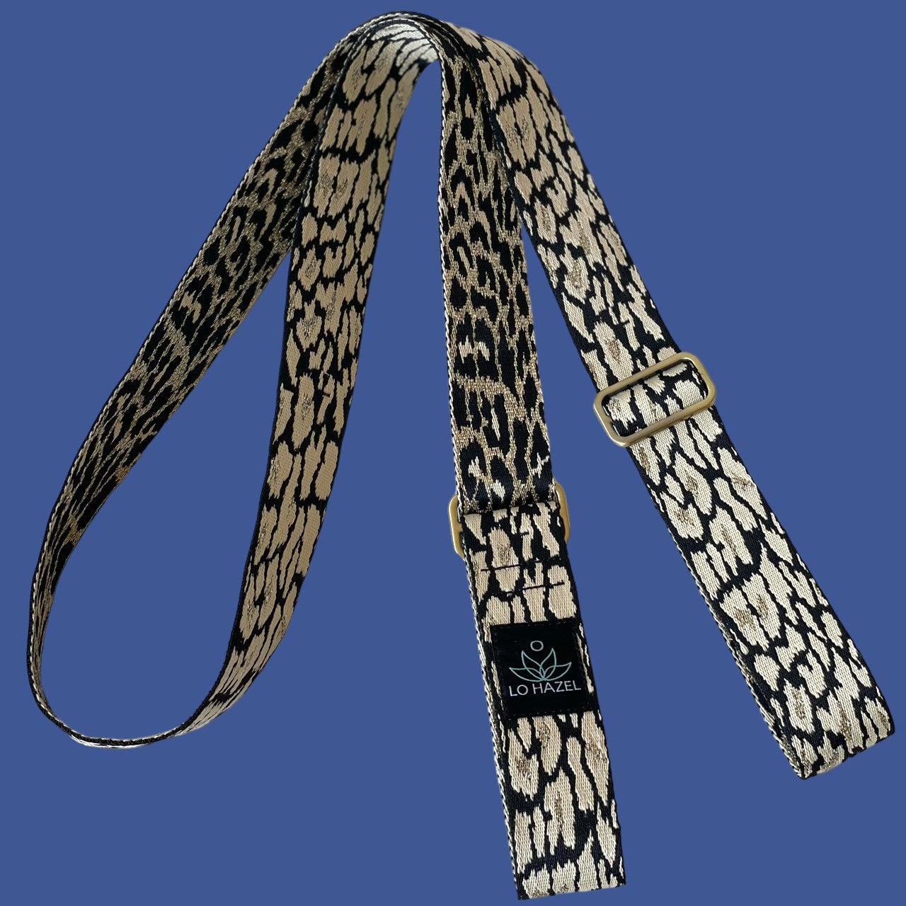 Leopard Yoga Mat Strap SHIMMER