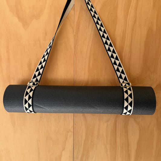 Stonepath Pattern Secure Fit Yoga Mat Strap