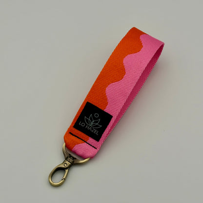 Sine Me up Keychain Wristlet
