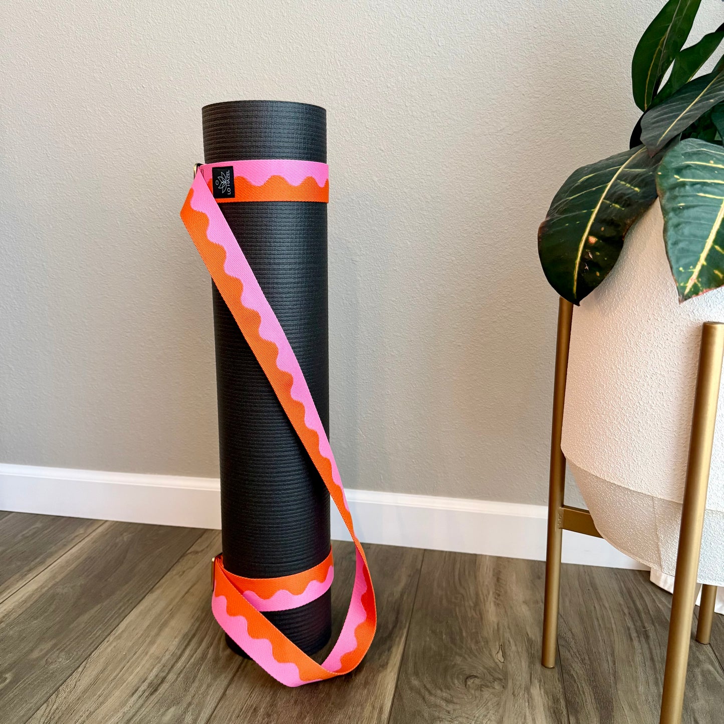 Sine Me Up Secure Fit Yoga Mat Strap