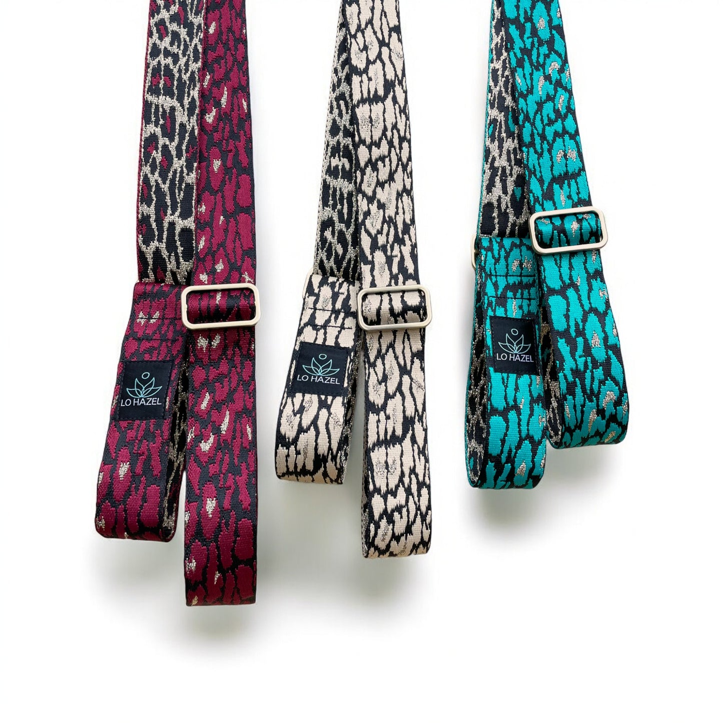 Leopard Yoga Mat Strap SHIMMER