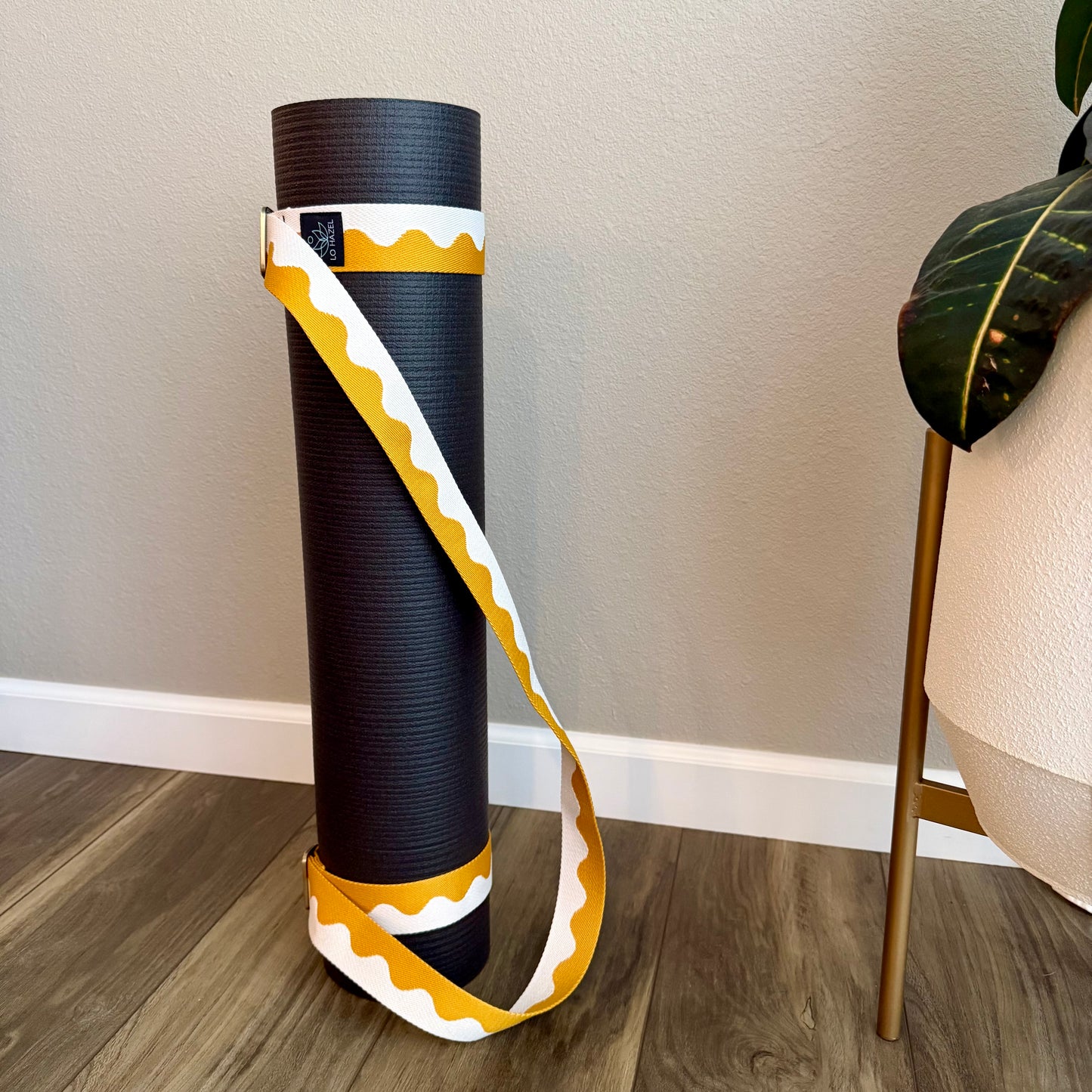 Sine Me Up Secure Fit Yoga Mat Strap