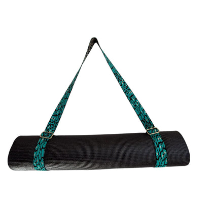 Leopard Yoga Mat Strap SHIMMER