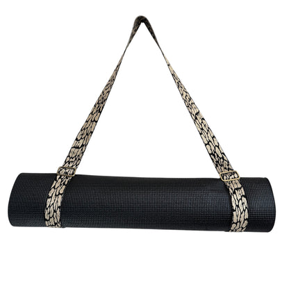 Leopard Yoga Mat Strap SHIMMER