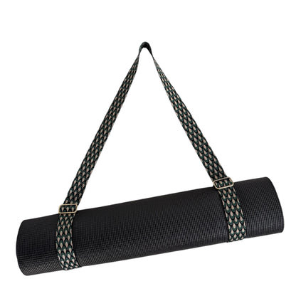 Peacock Feathers Yoga Mat Strap