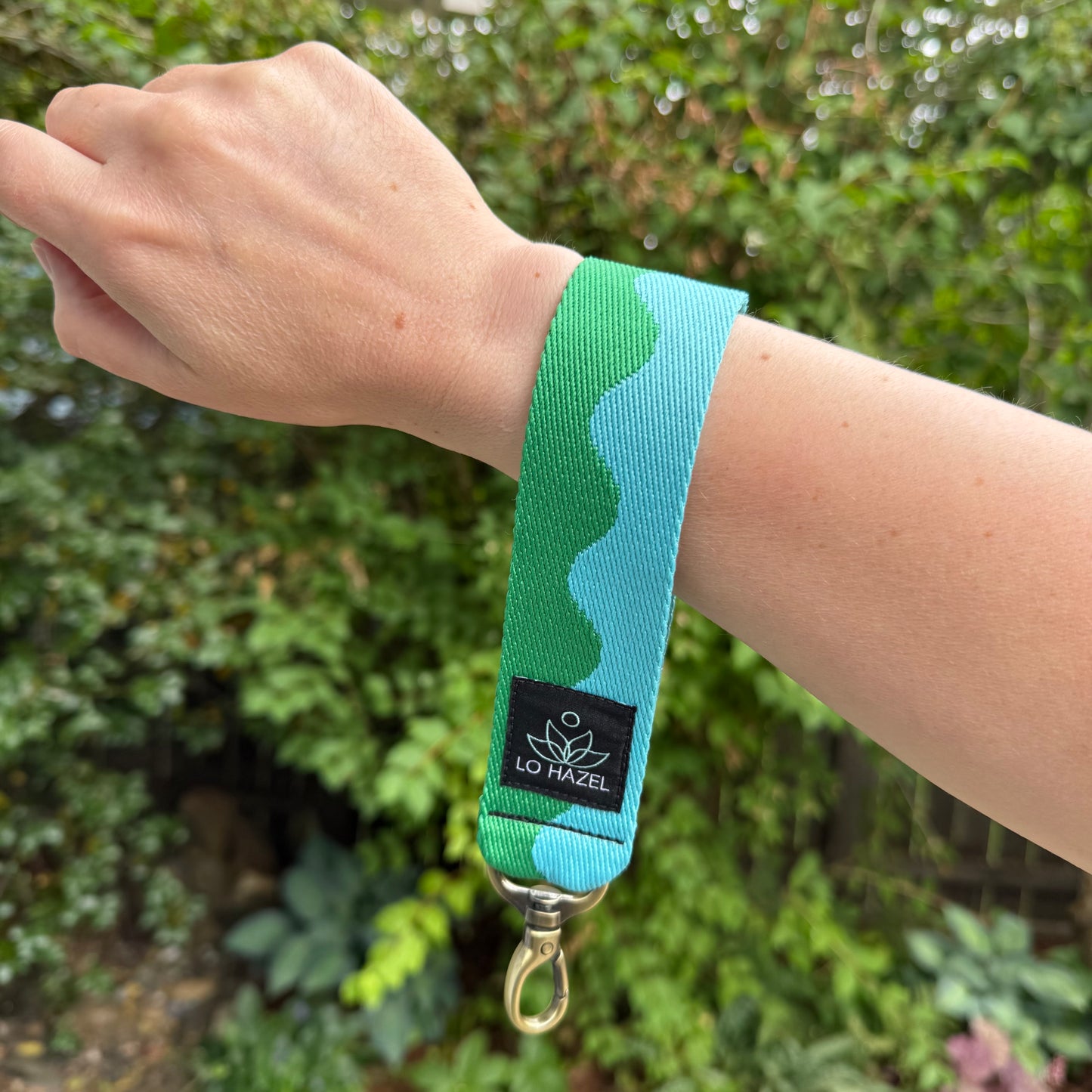 Sine Me up Keychain Wristlet