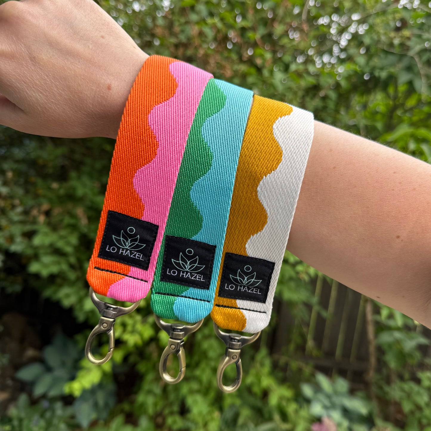 Sine Me up Keychain Wristlet