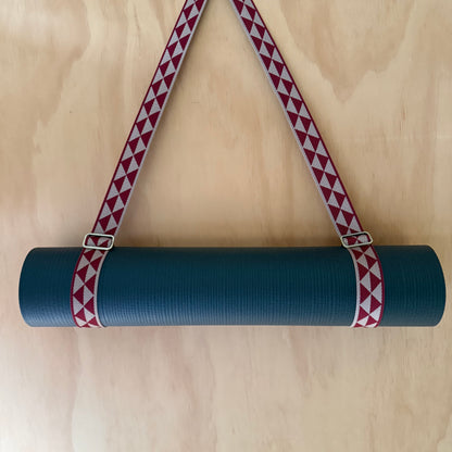 Stonepath Pattern Secure Fit Yoga Mat Strap