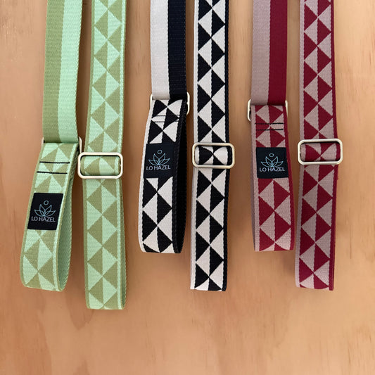 Stonepath Pattern Secure Fit Yoga Mat Strap