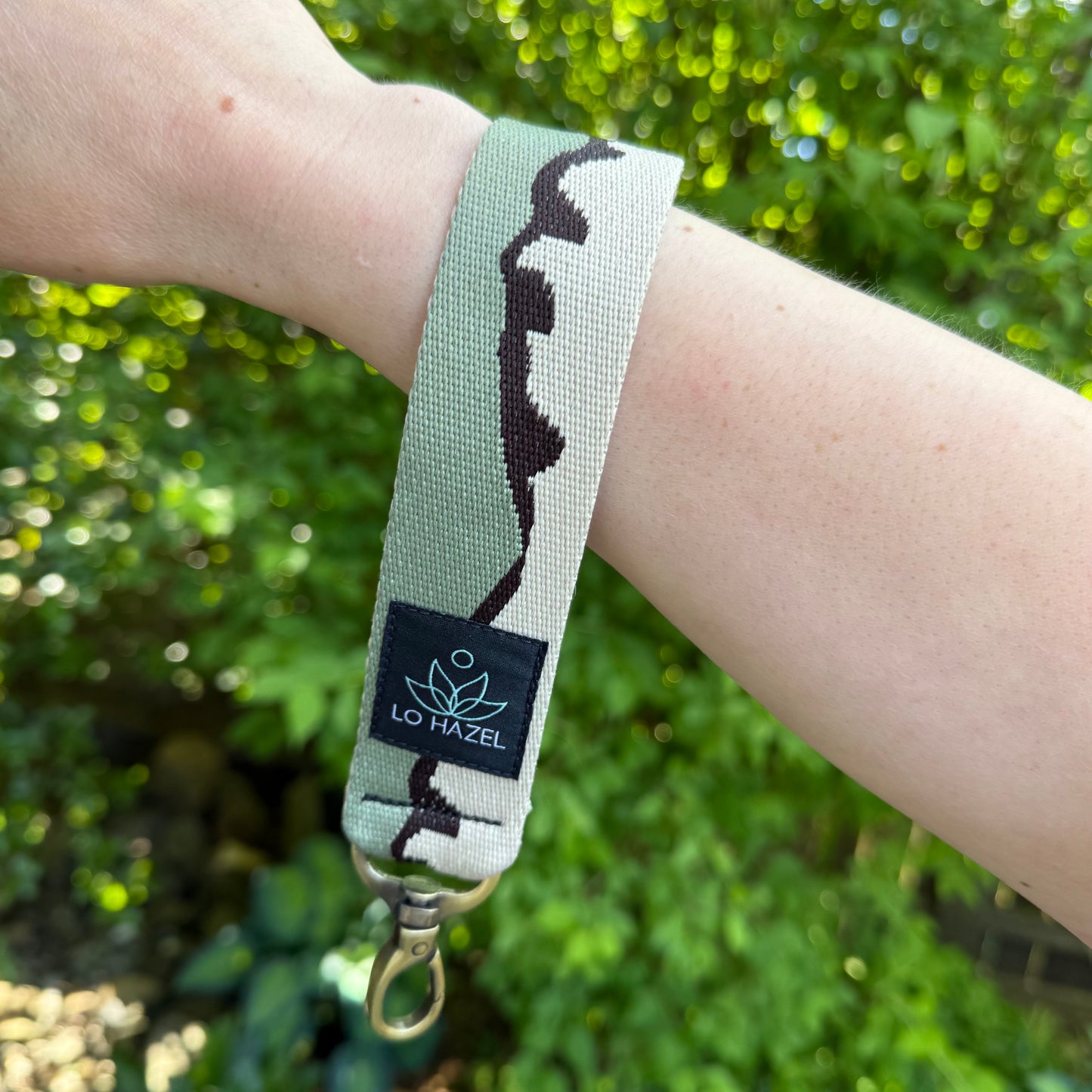 Mountains Keychain Wristlet