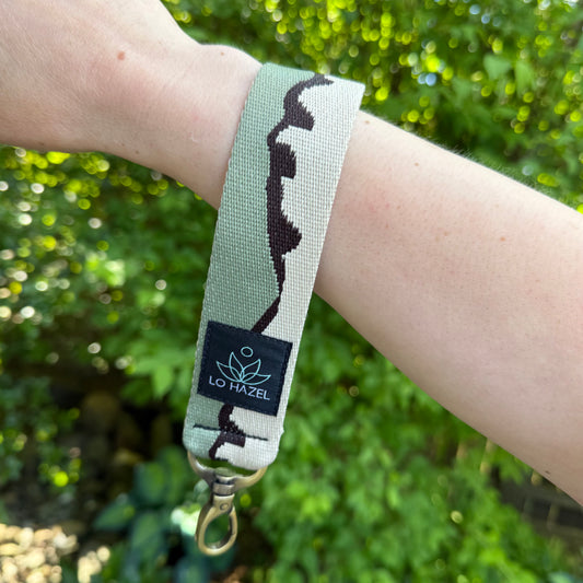 Mountains Keychain Wristlet